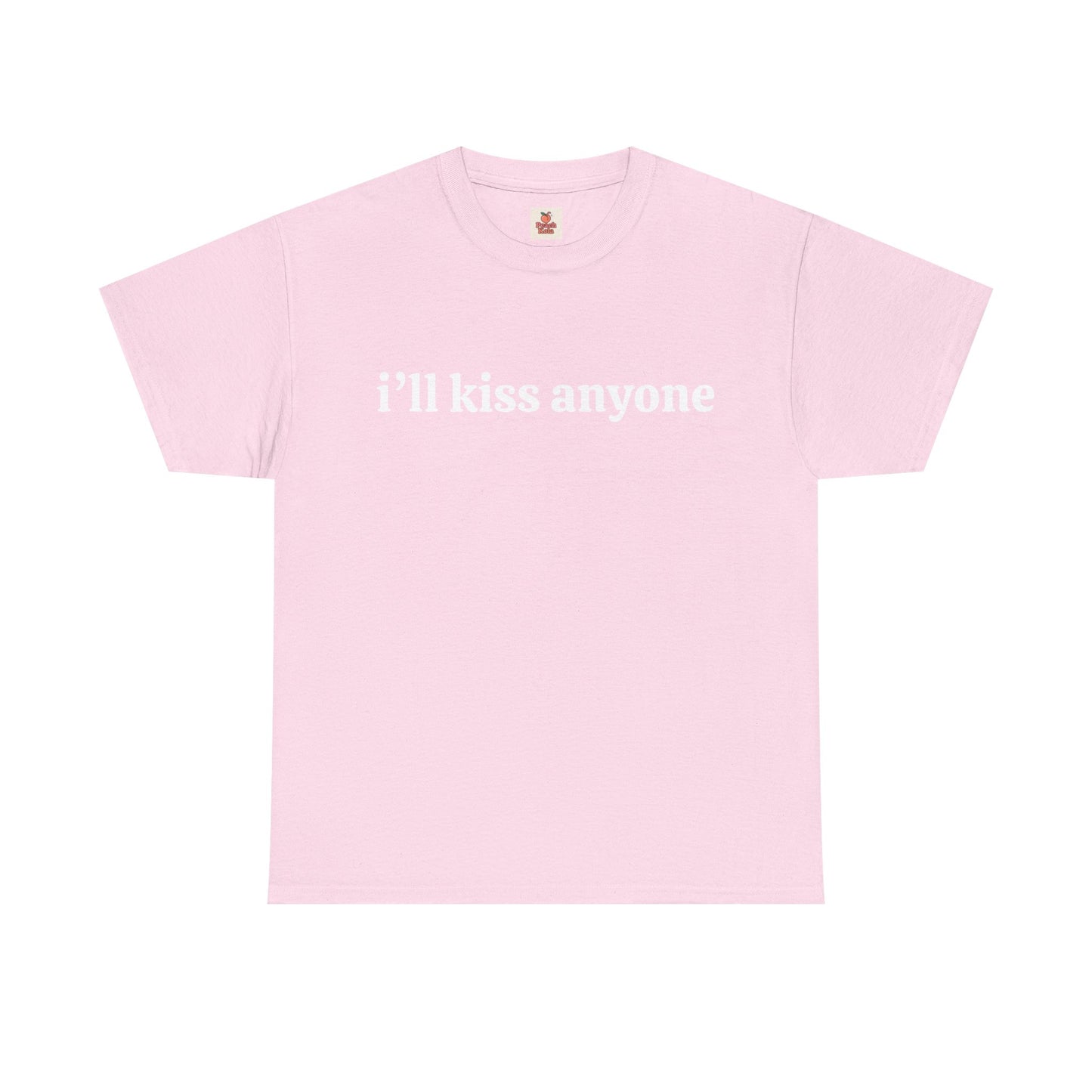 “I’ll Kiss Anyone” Pride T-Shirt – Pansexual Visibility Tee Inspired by Clairo