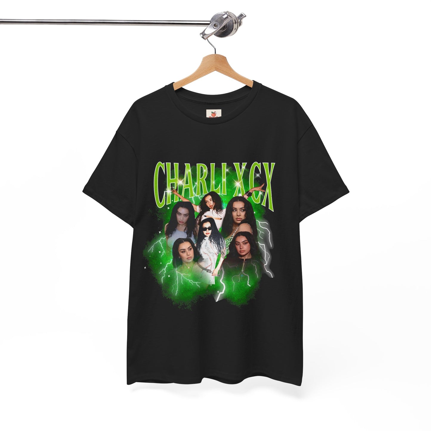 Charli XCX Bootleg Collage Tee – Brat Era Iconography