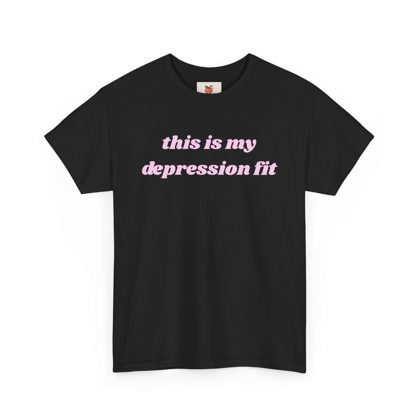 Depression T-shirt - “This Is My Depression Fit” Tee – Sad Girl Tee - Y2K Fashion