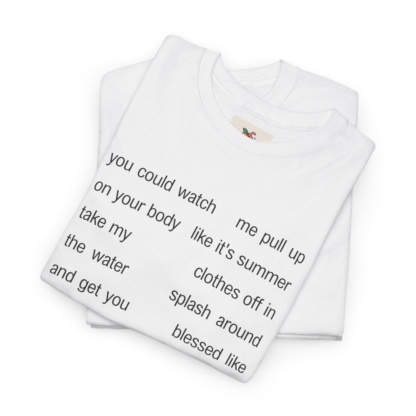 Charli XCX “Party 4 U” Lyric Tee – Brat Green T-shirt