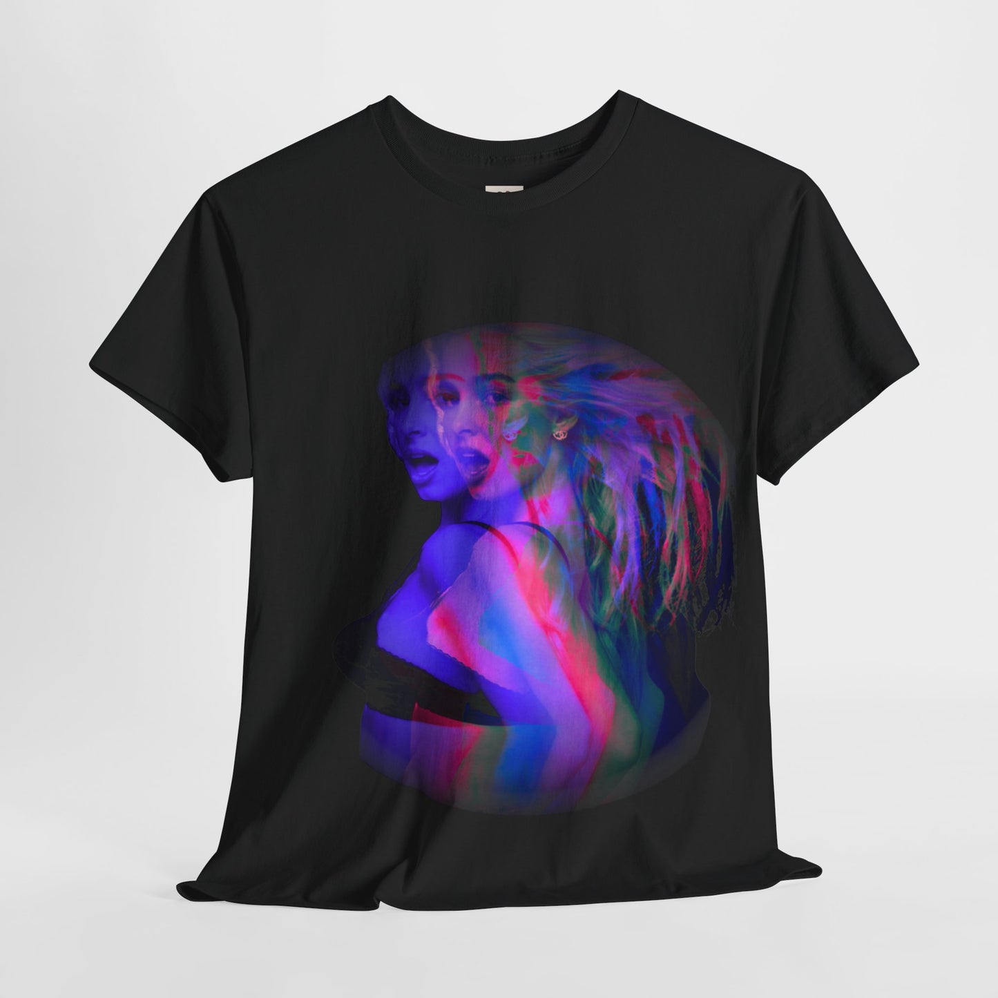 Addison Rae T-shirt - Psychadelic Glitch design tee