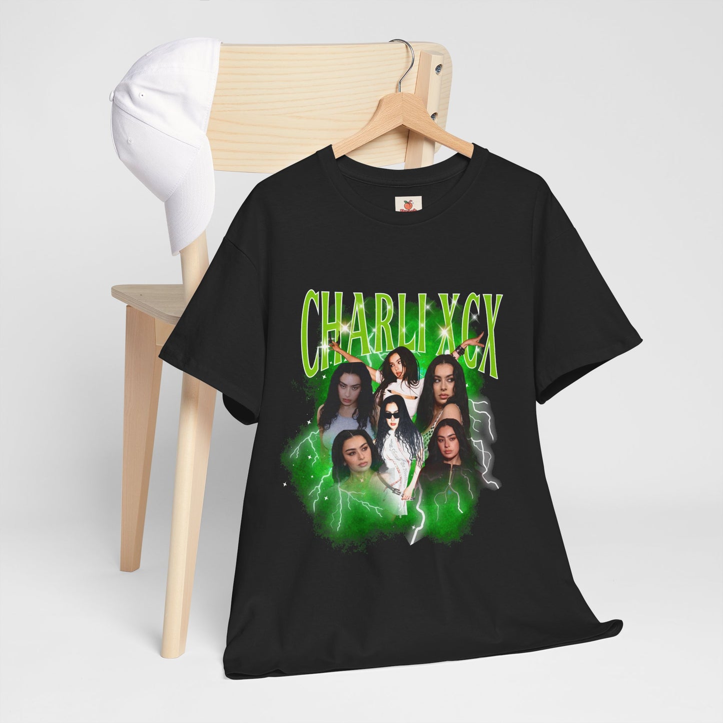 Charli XCX Bootleg Collage Tee – Brat Era Iconography