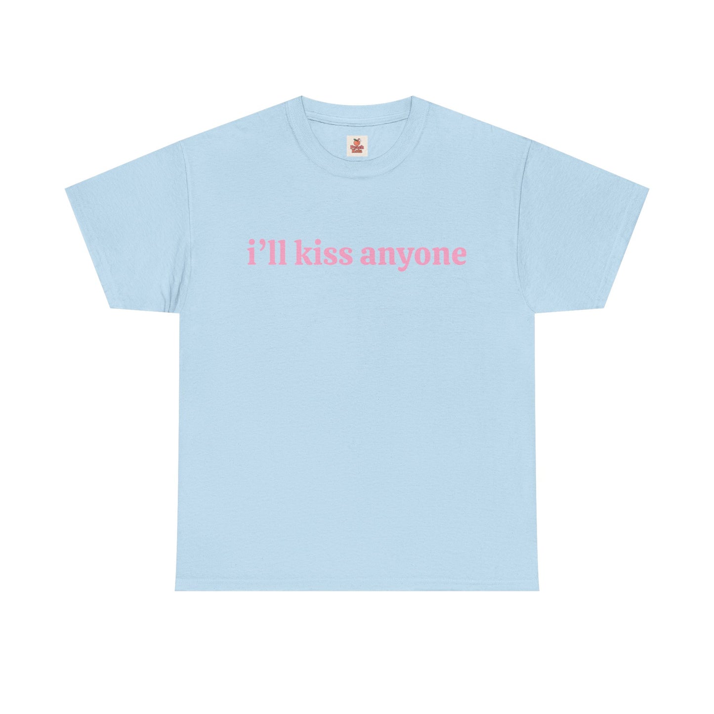 “I’ll Kiss Anyone” Pride T-Shirt – Pansexual Visibility Tee Inspired by Clairo