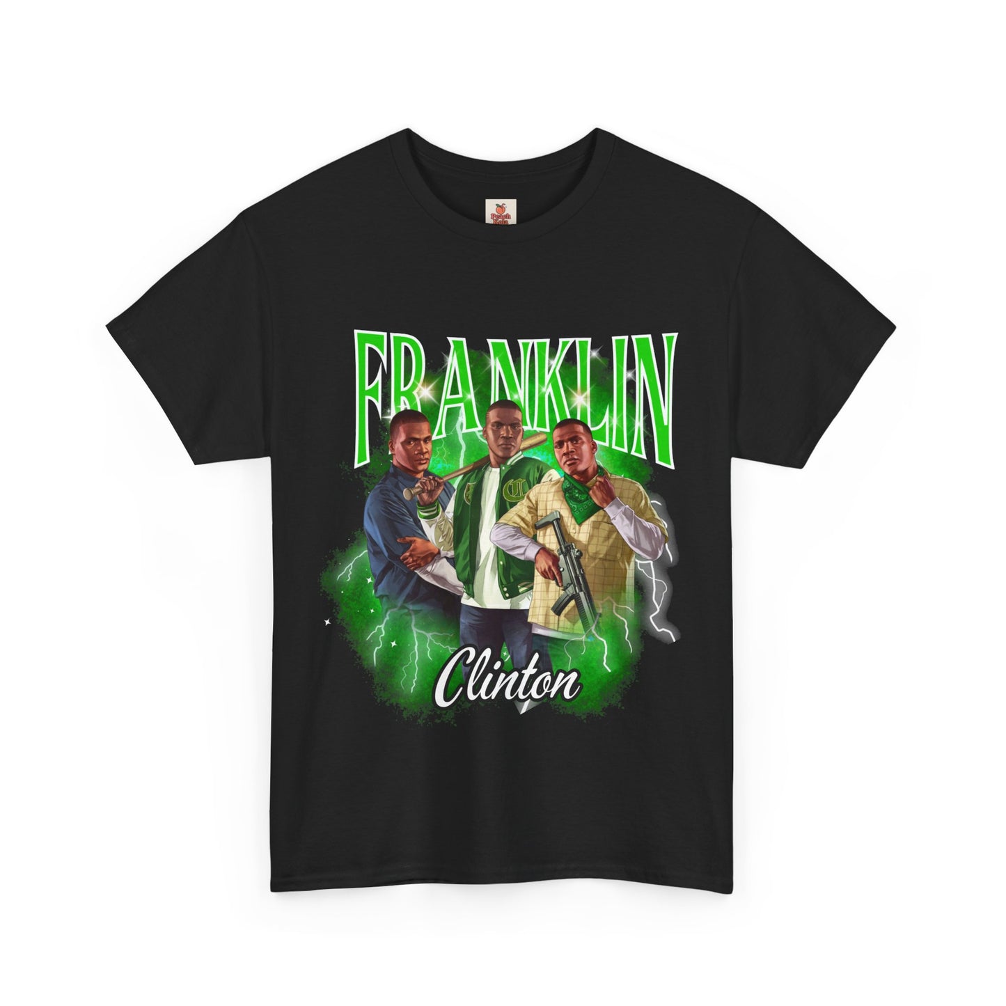 Franklin Clinton Bootleg Tee - GTA Fan T-shirt for gamers