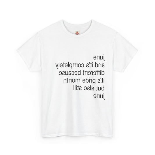 Brat Pride T-shirt – June and It’s Completely Different - Charli XCX brat Tee