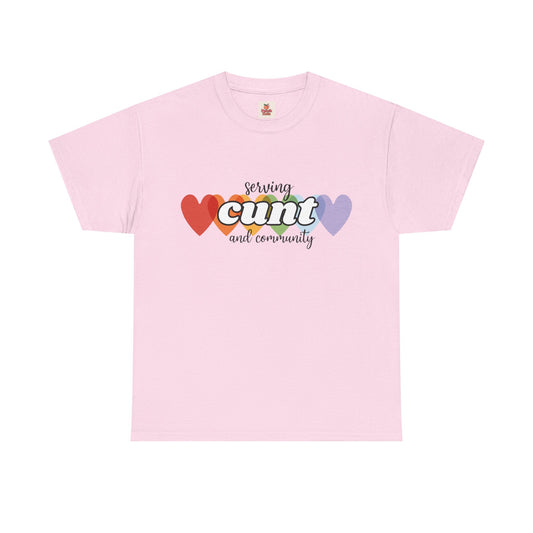 Unisex Pride Tee - Serving Cunt and Community