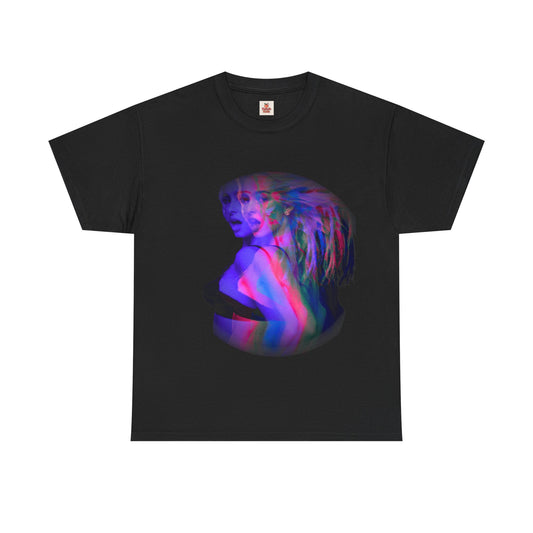 Addison Rae T-shirt - Psychadelic Glitch design tee