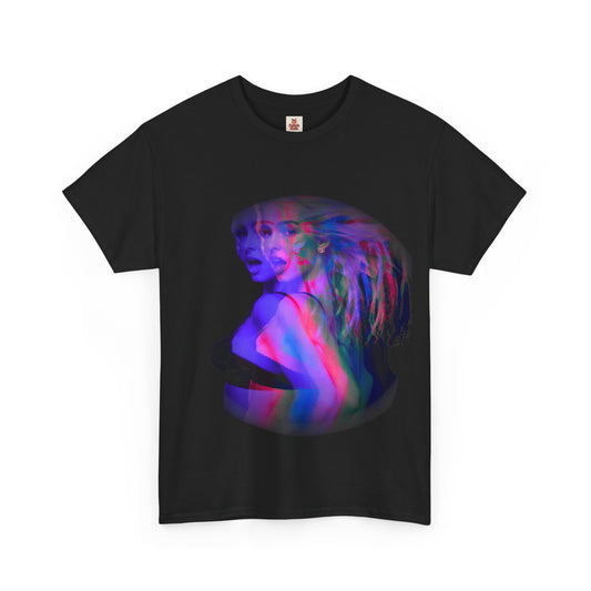 Addison Rae T-shirt - Psychadelic Glitch design tee